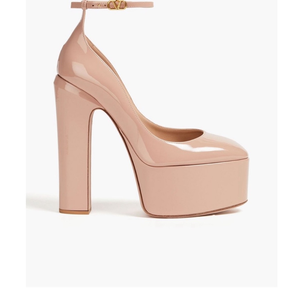 Valentino Women's nude Platform Heels